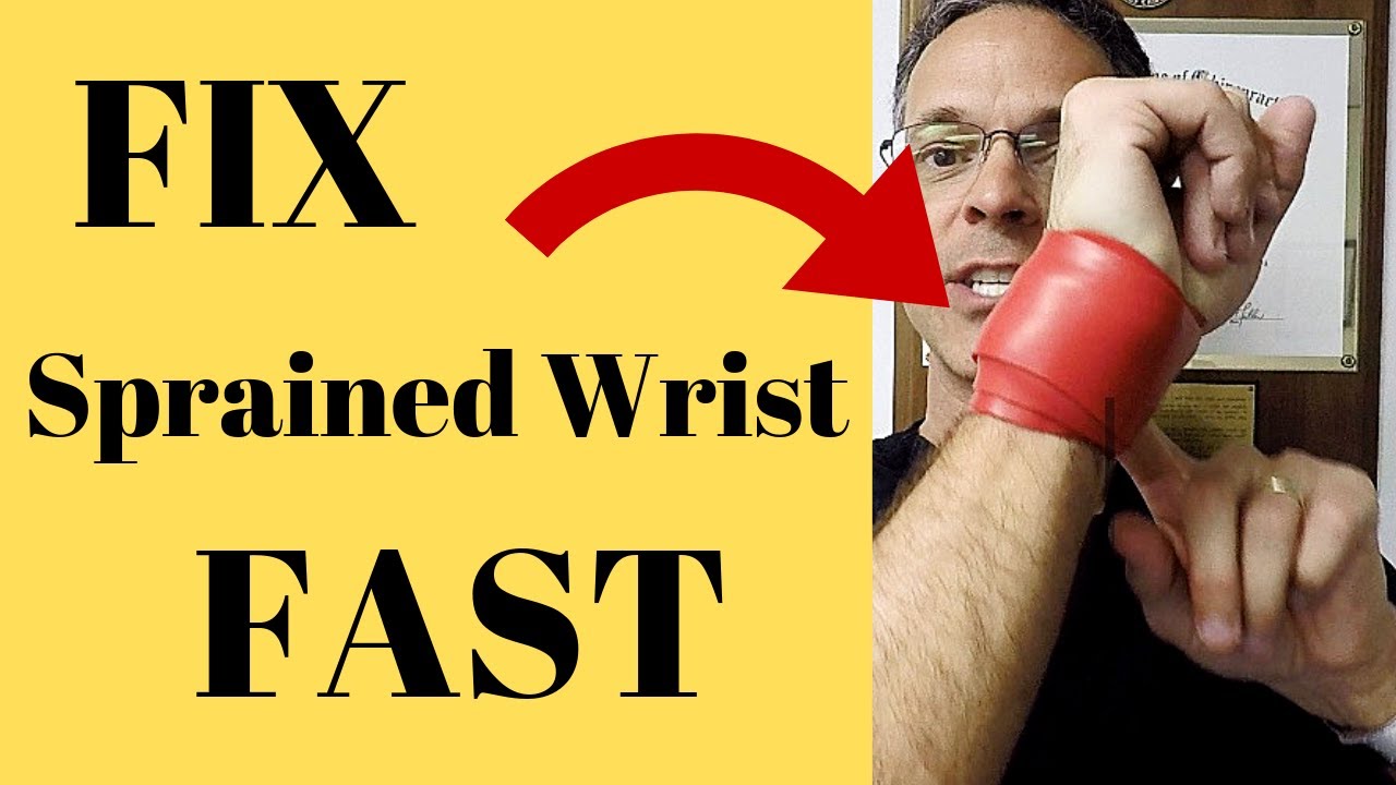 How to Heal a Sprained Wrist REALLY FAST