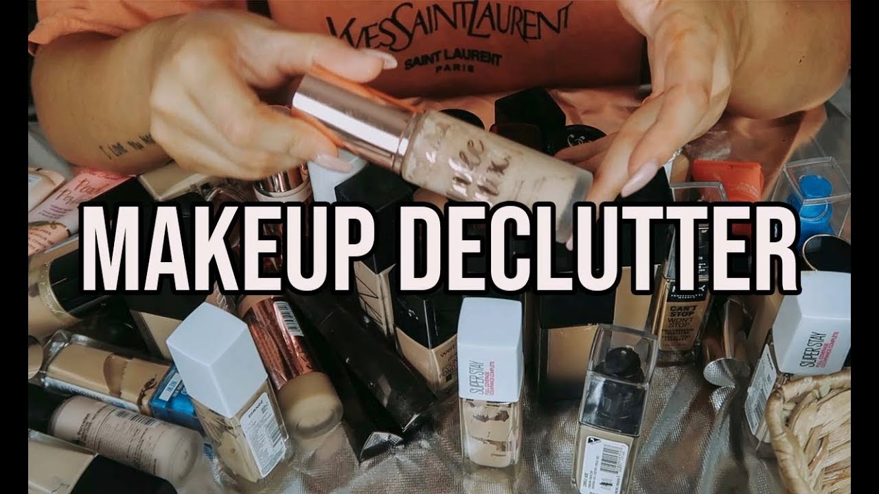 I Am a Makeup Hoarder... HUGE Declutter I Loren Goldman