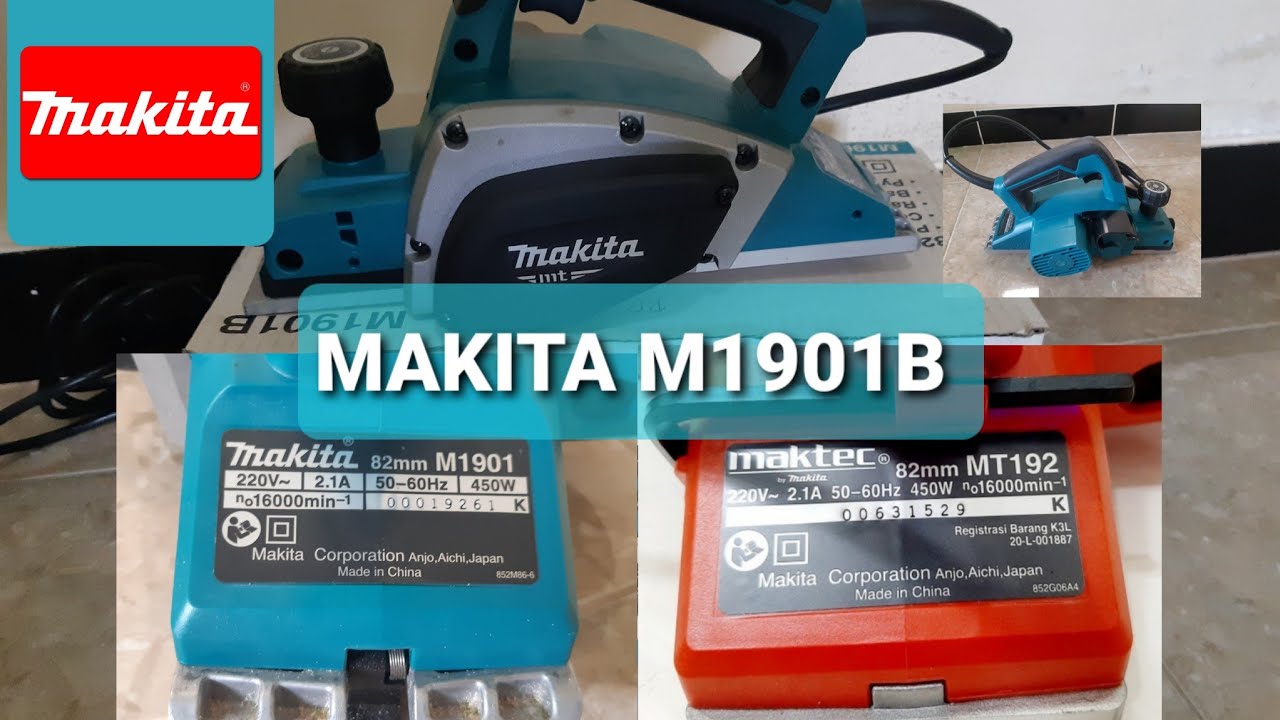 Mesin serut||persamaan maktec&Makita MT pasah mesin Makita M1901B  #makita #woodworking #craftsman