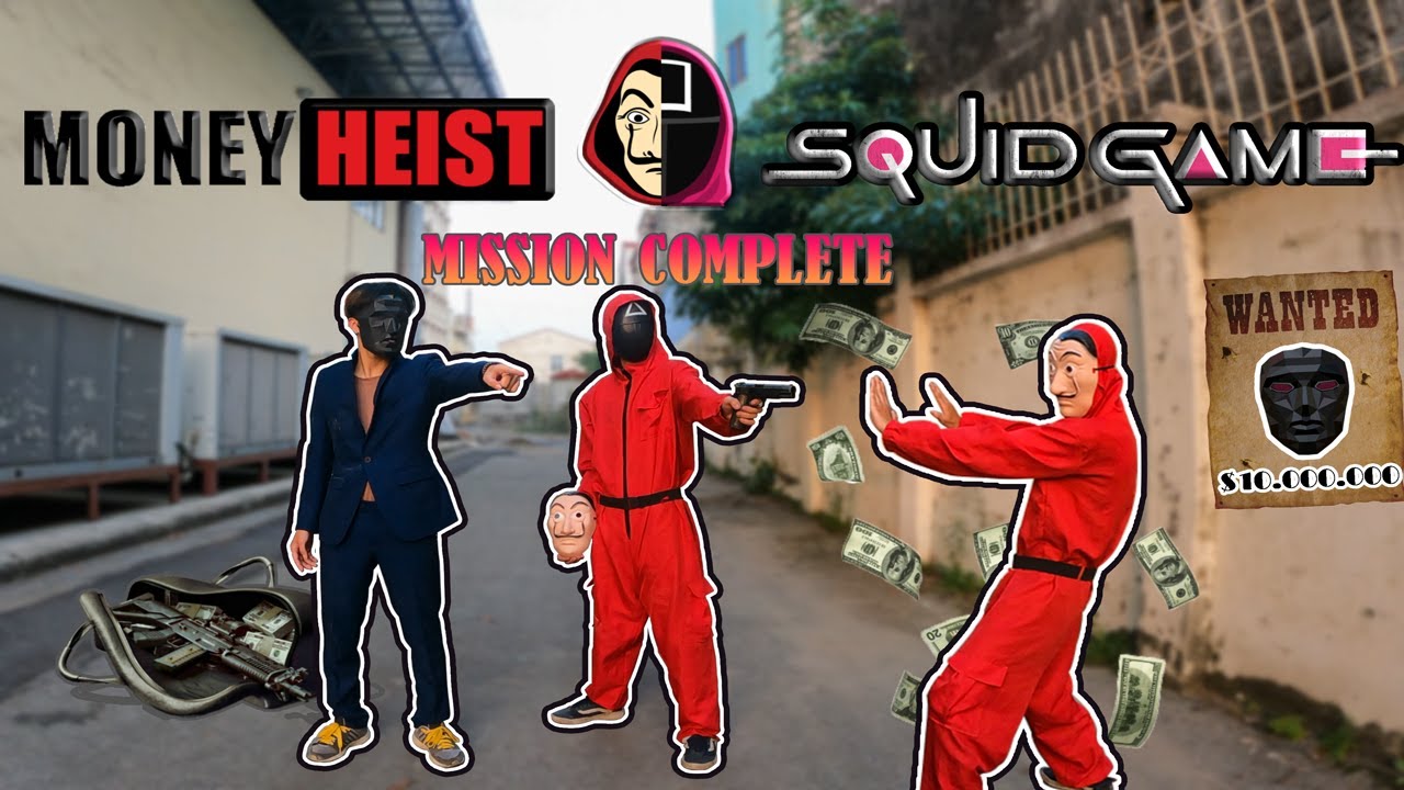 MONEY HEIST VS SQUIDGAME ll A Lie Of The Boss ll MISSION COMPLETE !!