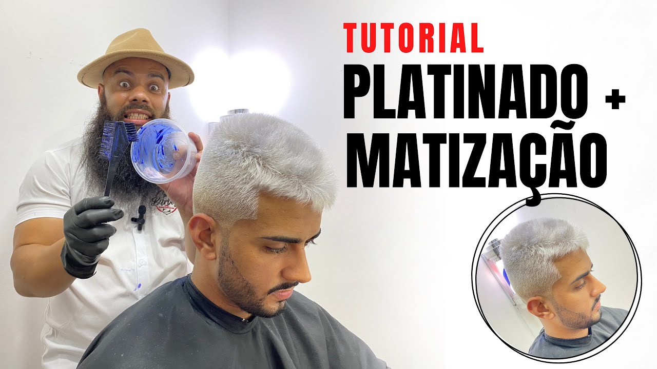 Tutorial de como fazer um platinado mais matiza&ccedil;&atilde;o