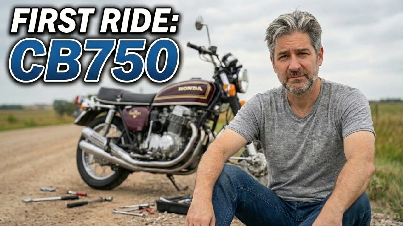 CB750 First Ride vs Zero Experience | Honda CB750 Restoration Series Pt. 6