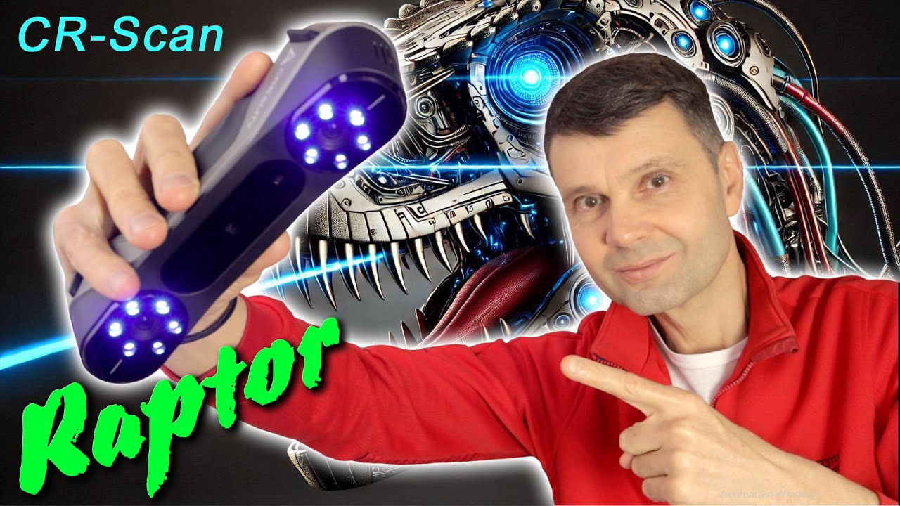 🔥 3D сканер Creality Raptor невероятная лазерная точность до мельчайших деталей #3d Игорь Белецкий