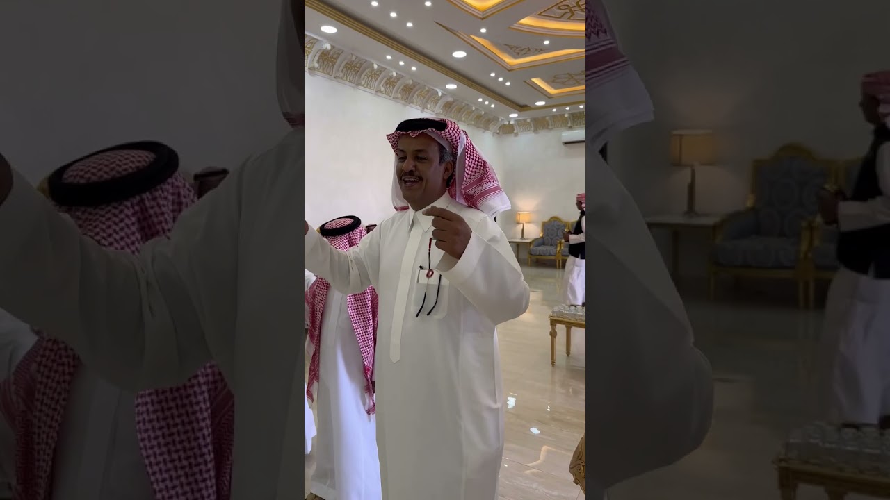 رجال الاعمال في ضيافة الشاعر مرزوق الثبيتي في ساجر