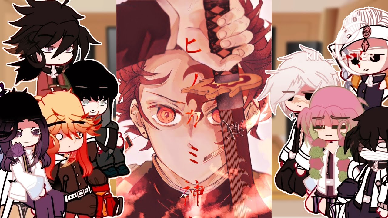 ✨ Hashiras react to Tanjiro Brothers ✨ || Gacha Club || Manga Spoilers || Demon Slayer