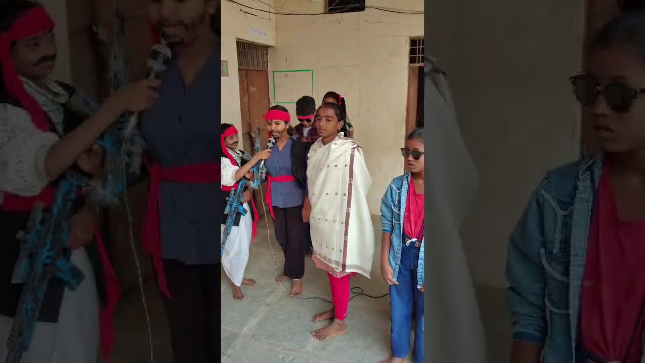 Bollywood Style Sholay Movie Characters Assembly