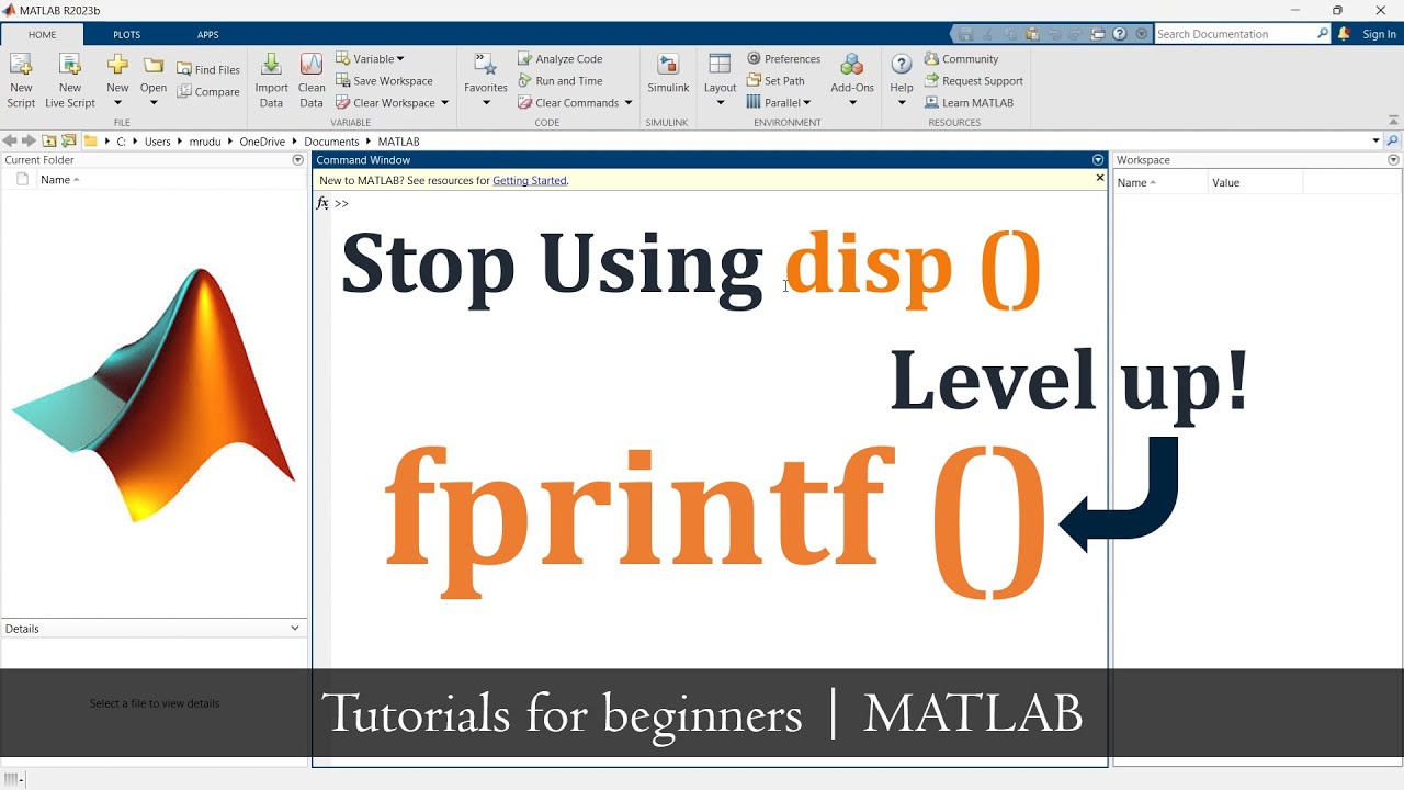 Как использовать fprintf в Matlab | fprintf в Matlab | Форматирование текста с помощью fprintf
