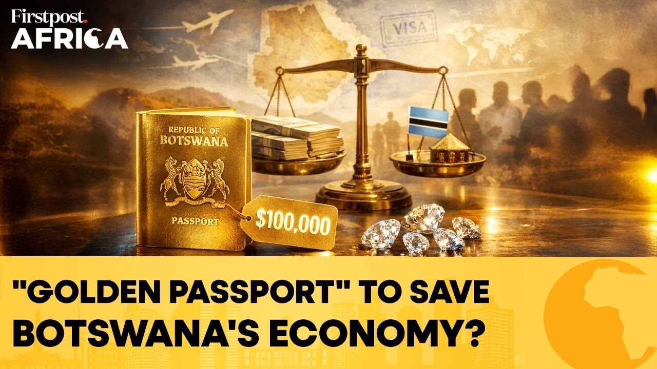 Botswana&rsquo;s $100,000 Golden Passport: Can It Save a Diamond Economy? | Firstpost Africa | N18G
