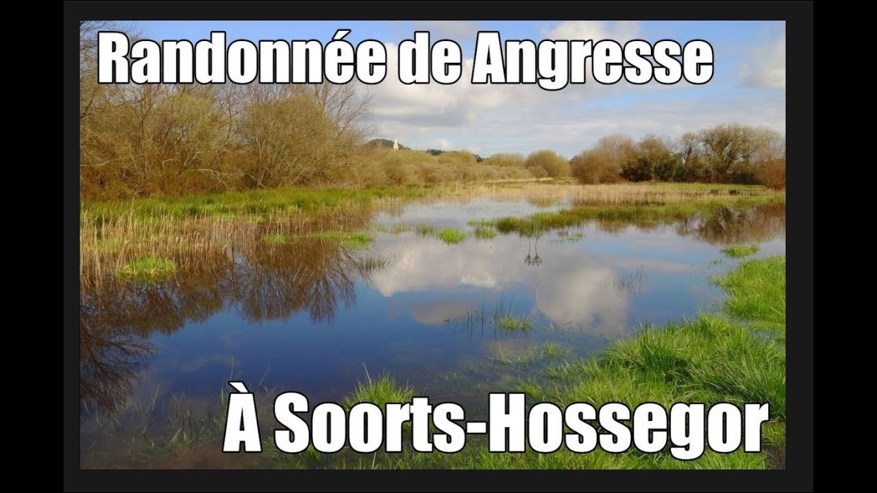 Randonn&eacute;e de Angresse &agrave; Soorts-Hossegor, par les Barthes de Monbarbon