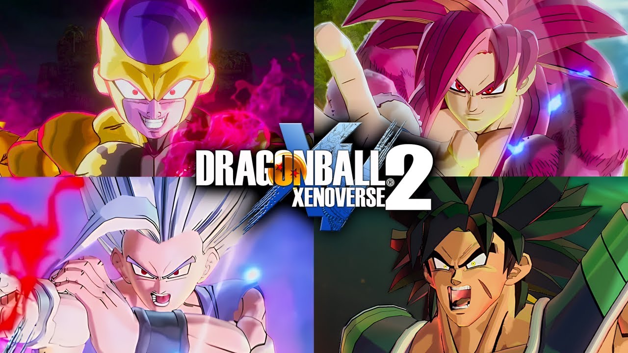 Dragon Ball Xenoverse 2 - All Characters & Ultimate Attacks (DLC 20 Update - 4K 60FPS)