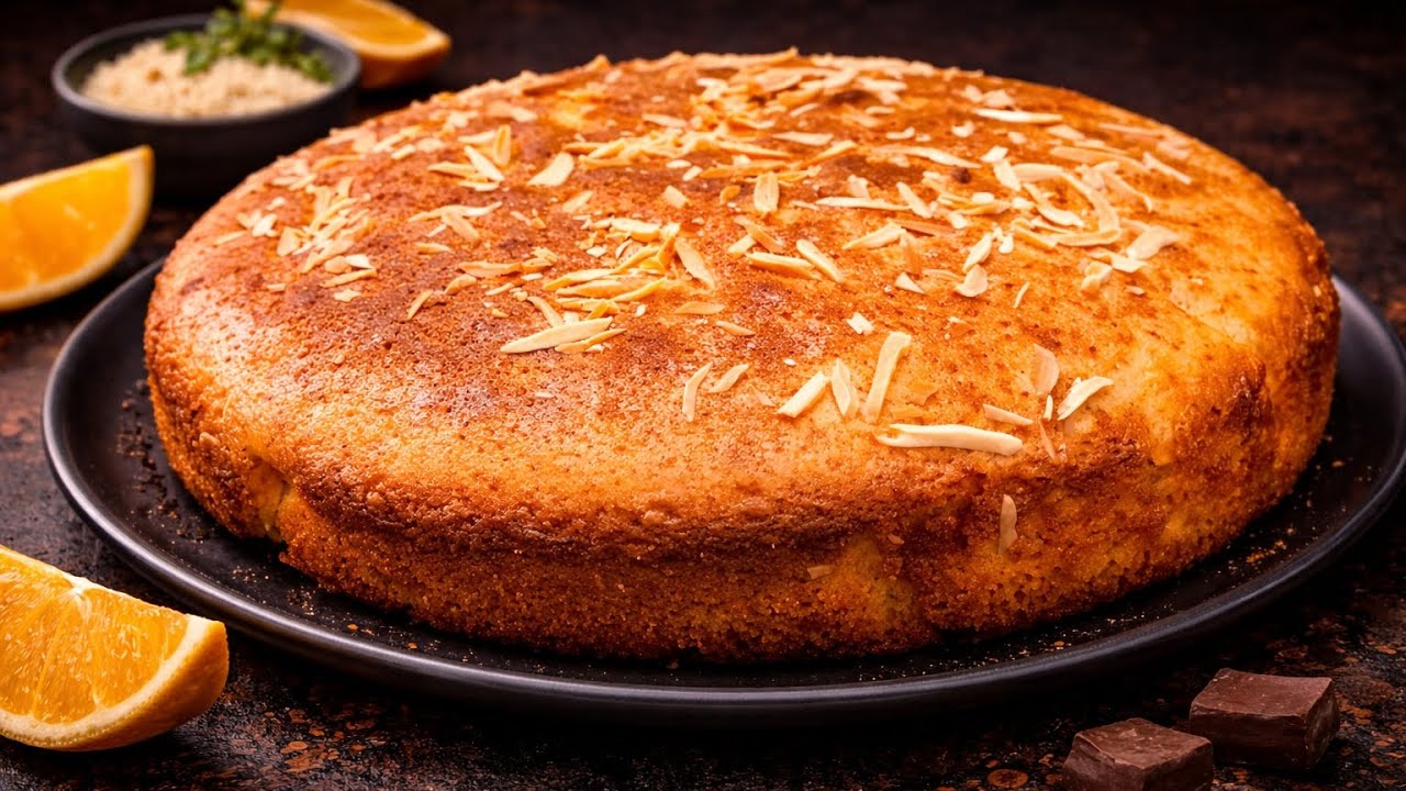 🍊 This Orange Cake Is So Soft, It Melts in Your Mouth! | Easy & Perfect Recipe
