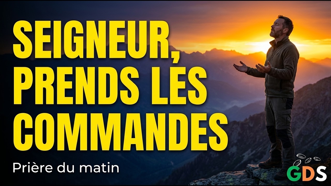 Seigneur je te donne ma vie ce matin pour la victoire | priere du matin