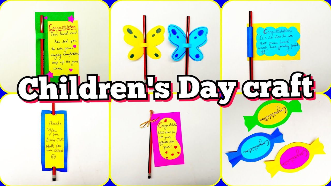 Children's day craft ideas | Children's day craft activities | Children's day craft for kids