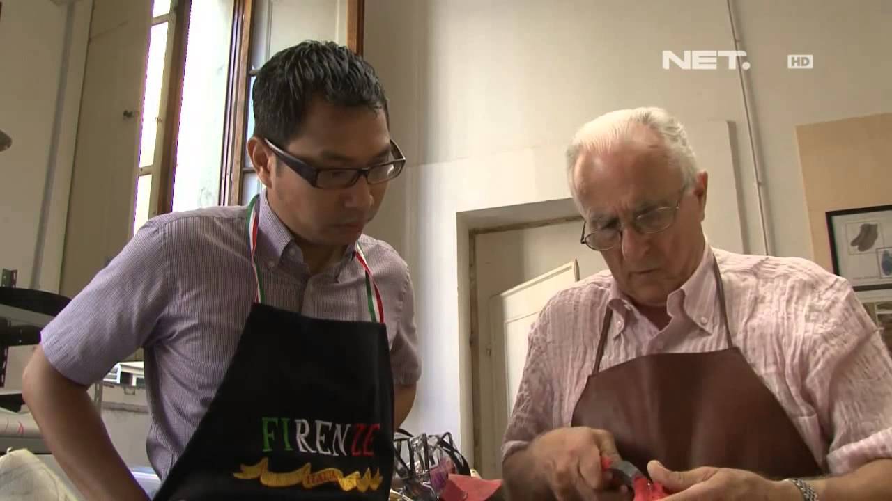 NET24 - Pelatihan membuat sepatu Rp 72 Juta di Italia