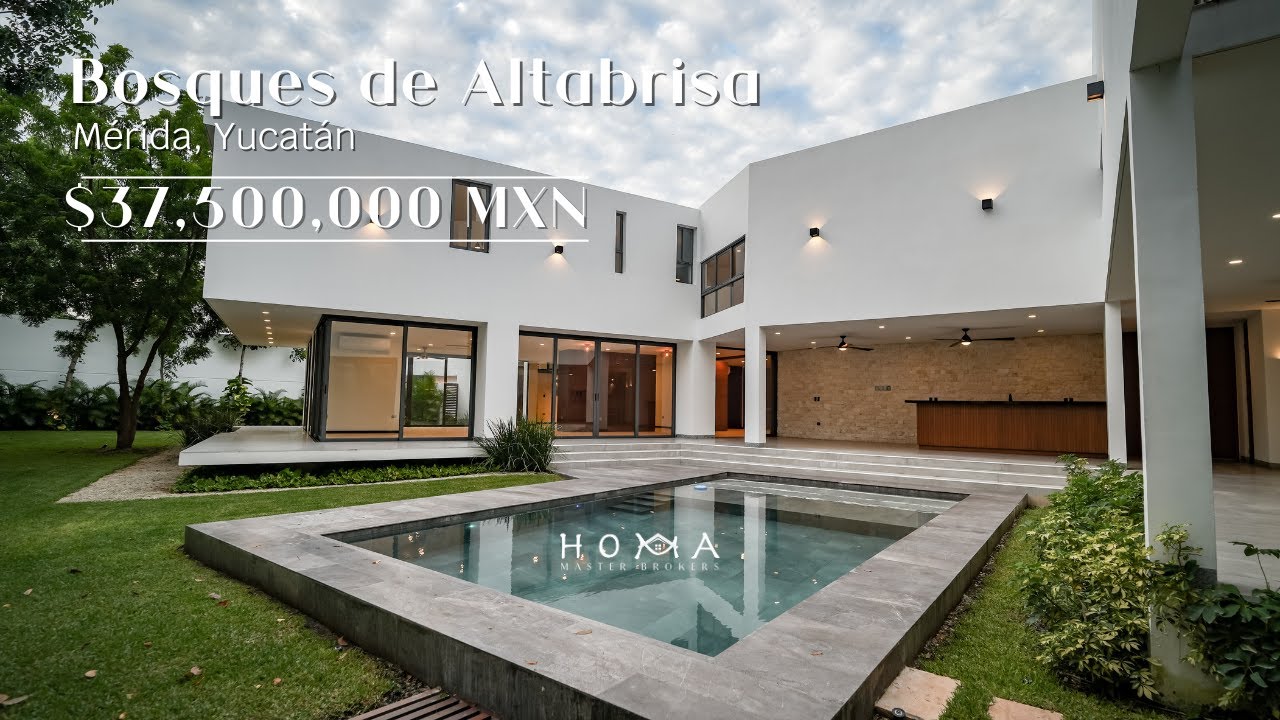INCREÍBLE CASA EN VENTA EN MÉRIDA YUCATÁN POR $37,500,000 MXN💵