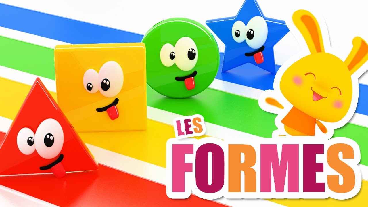 Apprendre les Formes (+ Voitures + Bus + Police ...) - Compilation TITOUNIS