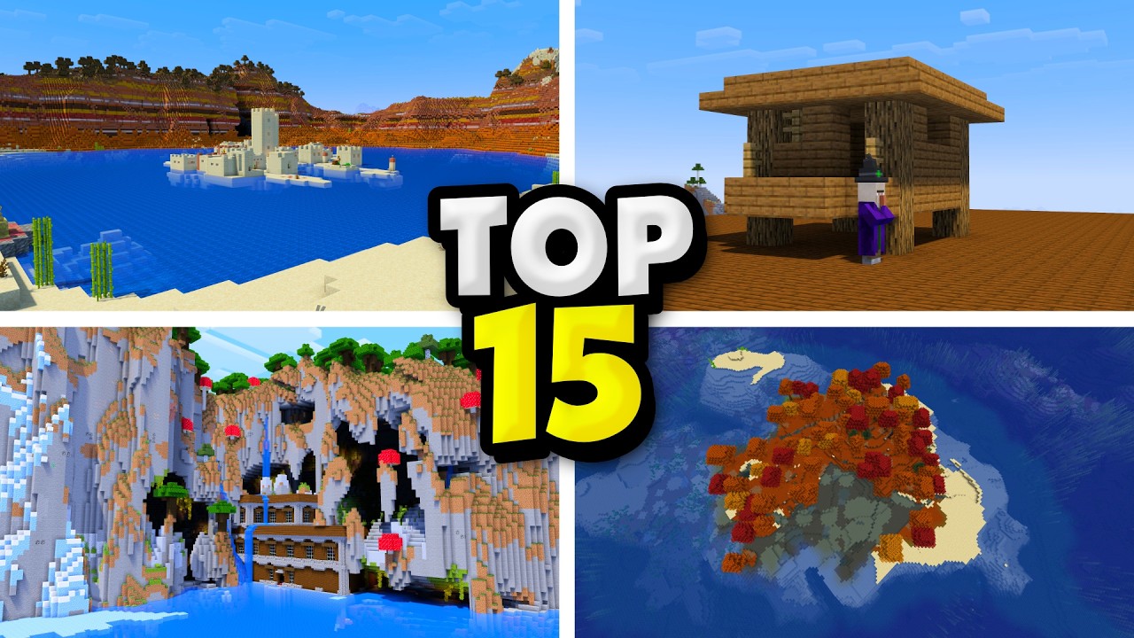 Top 15 BEST NEW MINECRAFT SEEDS For Your Survival World! (26.2 & 26.3)