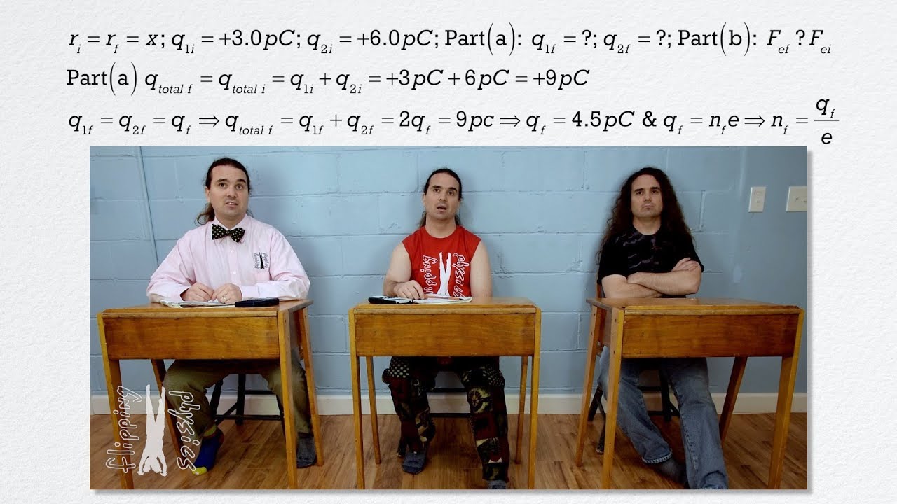 Conservation of Charge Example Problems