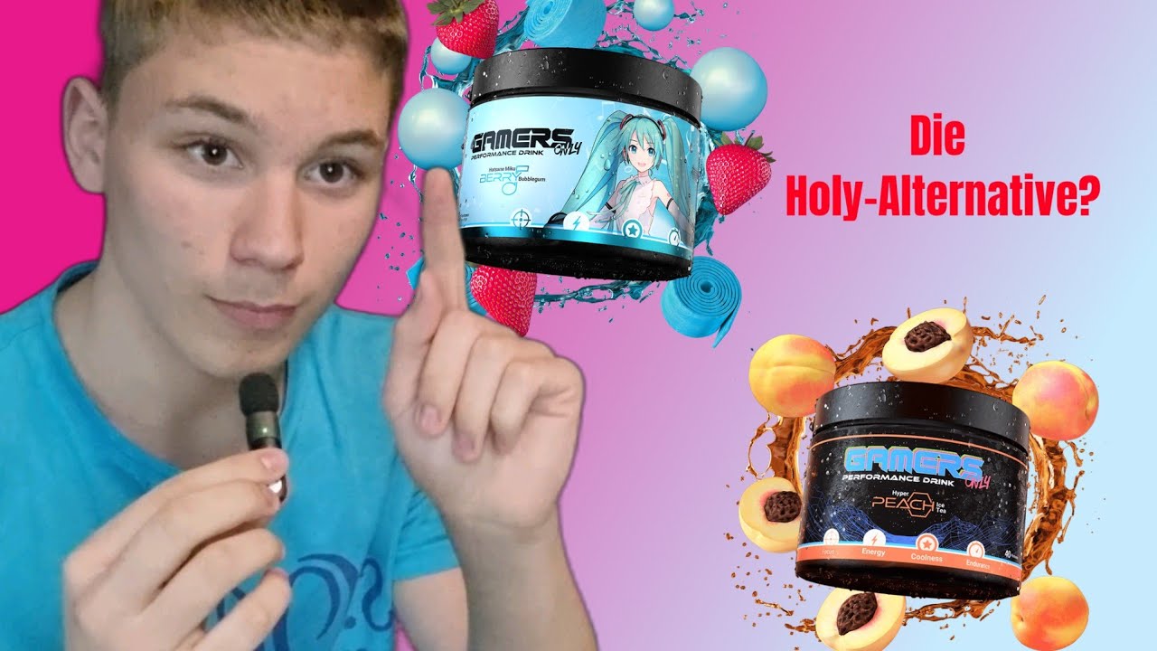 GamersOnly Beeren Bubblegum & Peach Ice Tea im Test! (Besser als Holy?)