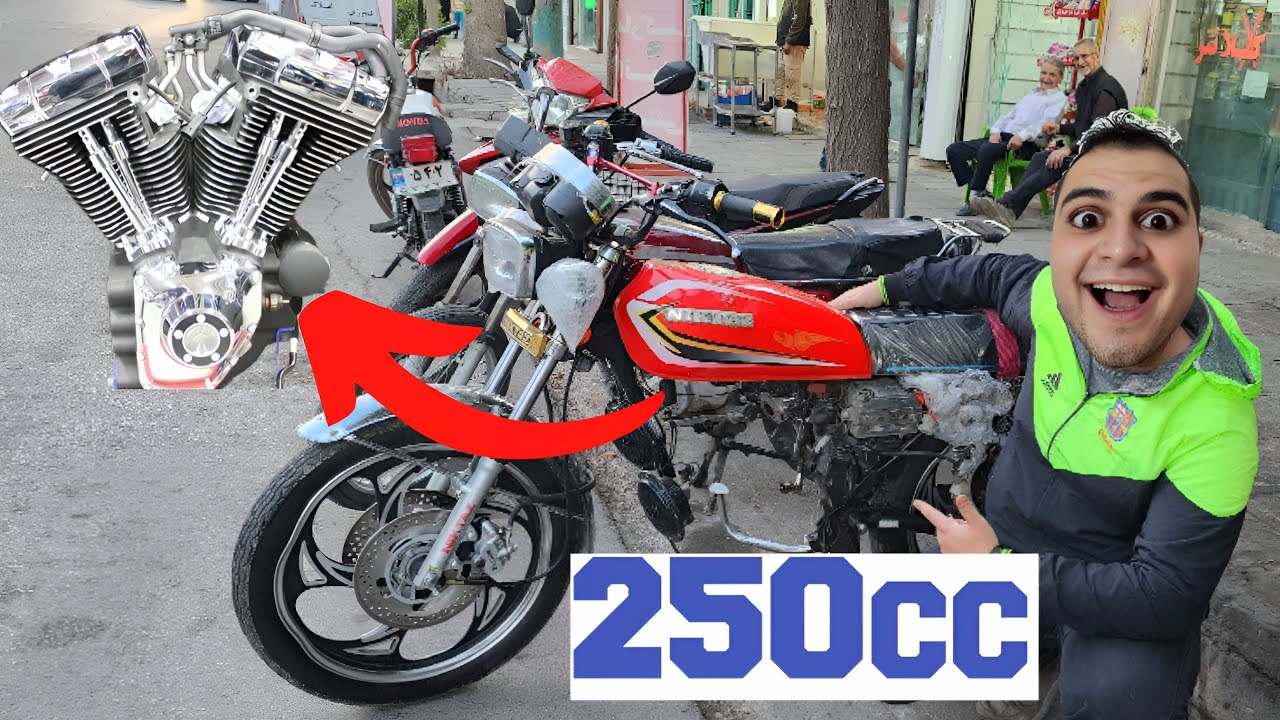 تقویت موتور نیکتاز به 250 سی سی 😎 250CC MOTORCYCLE