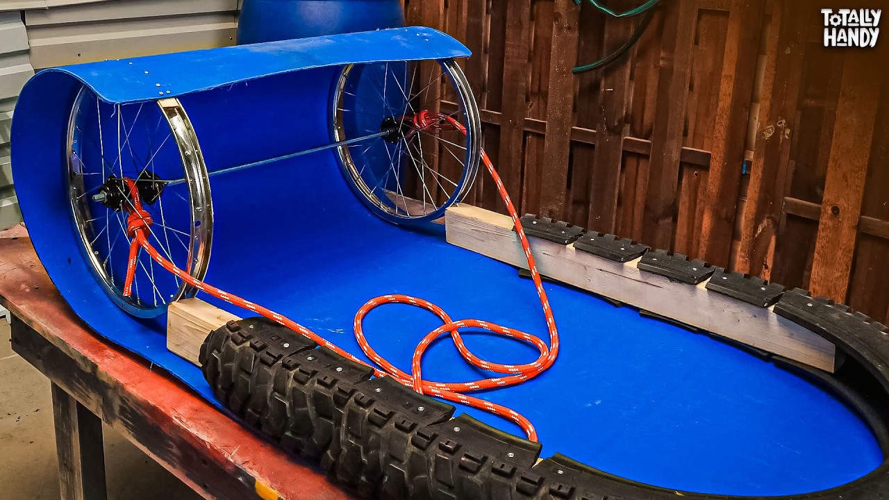 DIY Winter Sled: Rugged, Reliable, and Ready for Snow!