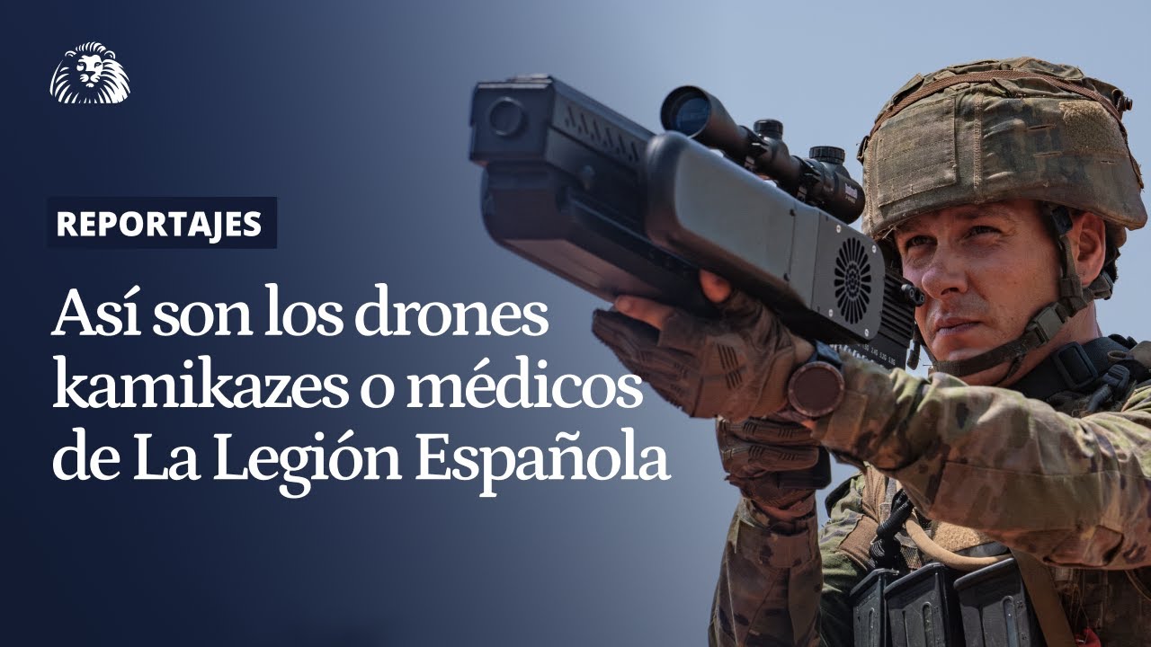 Drones kamikazes o m&eacute;dicos, as&iacute; entrena la Legi&oacute;n Espa&ntilde;ola el futuro de la guerra