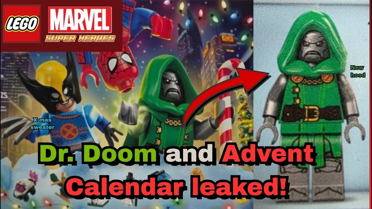 Dr. Doom and new Marvel Advent Calendar LEAKED!🤩
