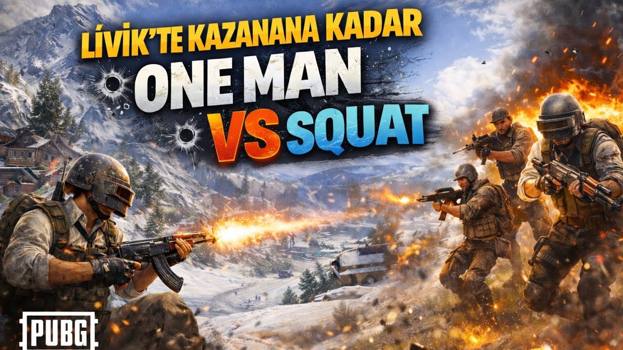 One man vs squat pubg mobile 120 fps oynanış.Böulenoyunun
