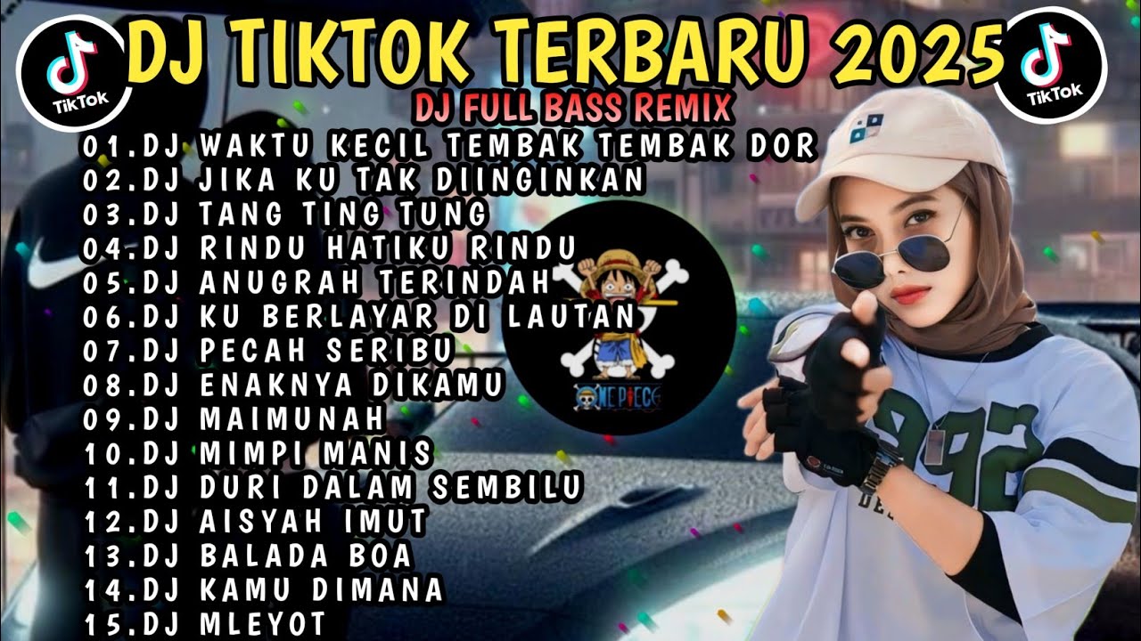 DJ SLOW BASS TERBARU 2025 | DJ VIRAL TIKTOK FULL BASS 🎵 DJ WAKTU KECIL TEMBAK TEMBAK DOR DOR