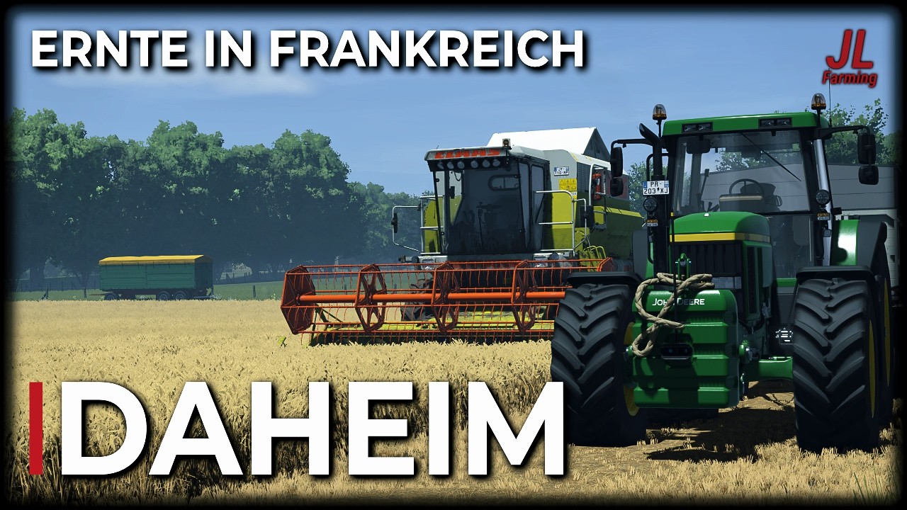 Weizenernte in Frankreich 🇫🇷 Wir sind als Abfahrer dabei | LS25 Daheim #54 | JL Farming