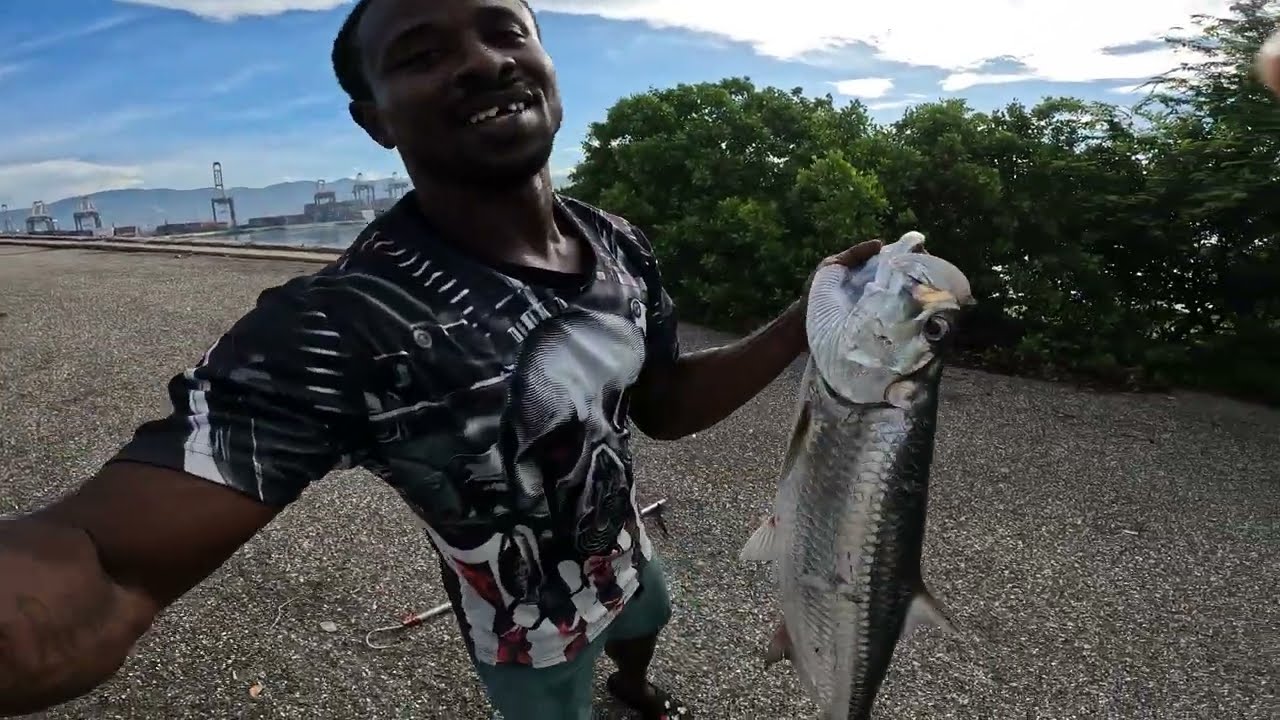 Catching Monster Jackfish & Tarpon in Jamaica Epic Catch 