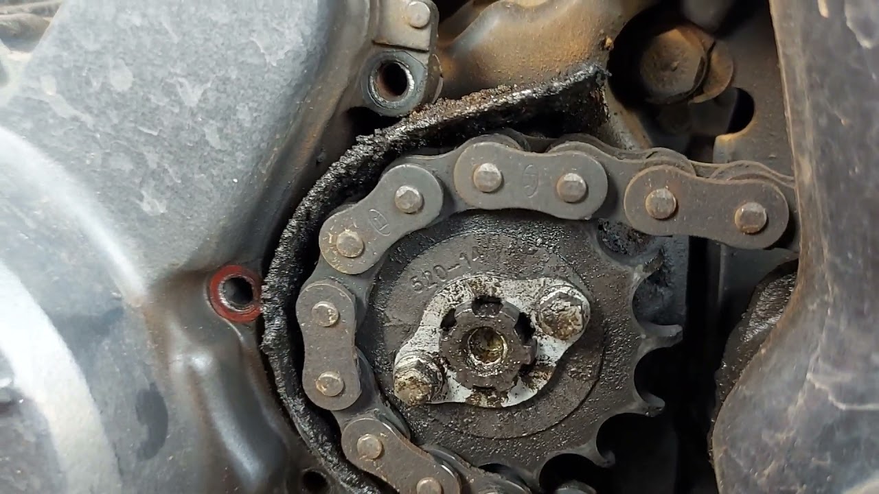 ns 200 chain sound problem solve just need to replace front small wheel sprocket
