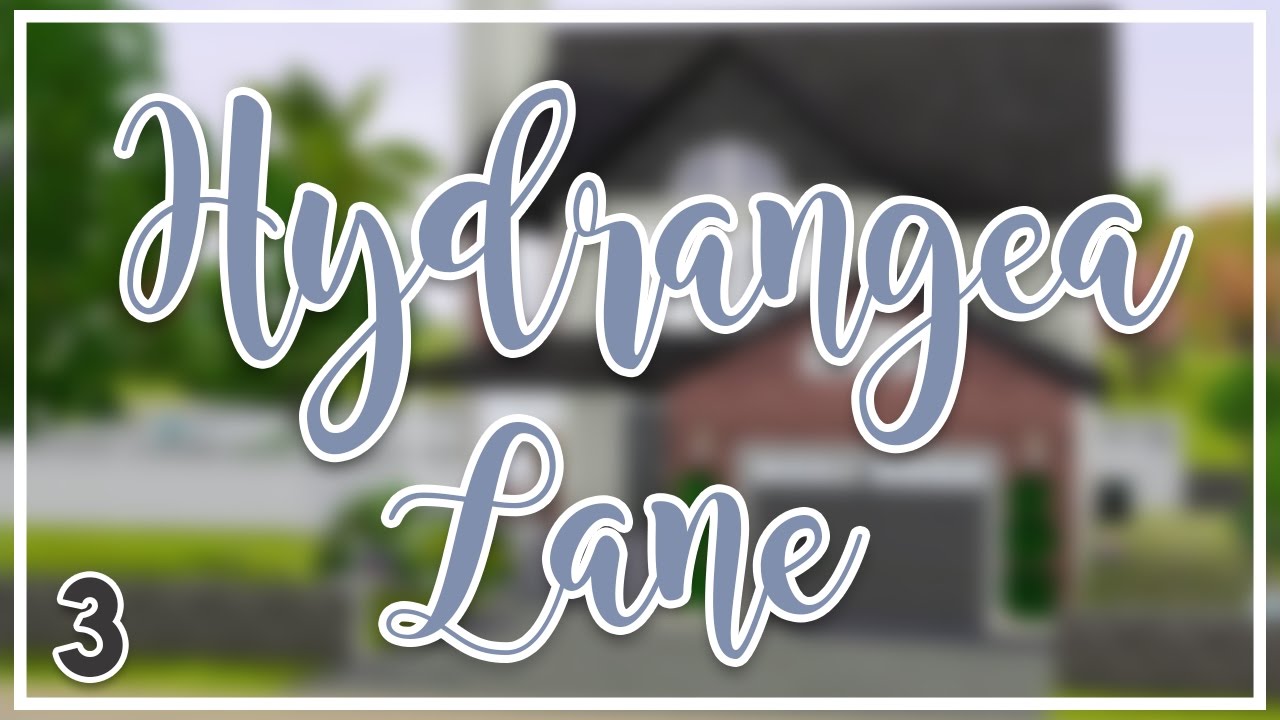 Let's Decorate Together: HYDRANGEA LANE (Part 3) | The Sims 3