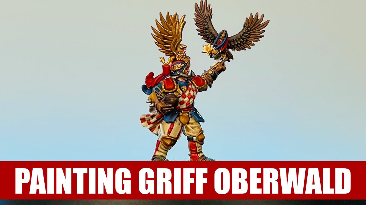Painting Griff Oberwald - Blood Bowl