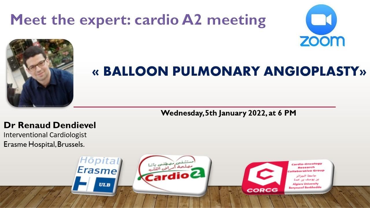 Place de l'Angioplastie Pulmonaire au ballon dans l'HTP post embolique: Dr.Renaud Dendievel ERASME
