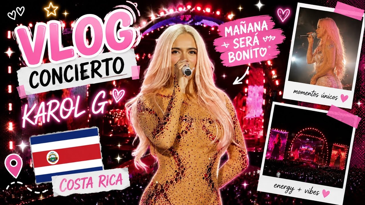 VLOG CONCIERTO KAROL G|| RESUMEN DEL CONCIERTO EN COSTA RICA