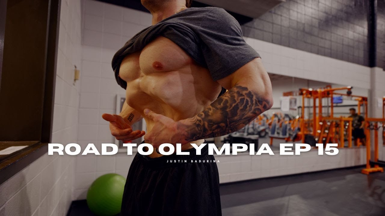 ROAD TO THE OLYMPIA EP15: CARDIO, ABS, VACUUMS- 8 DAYS