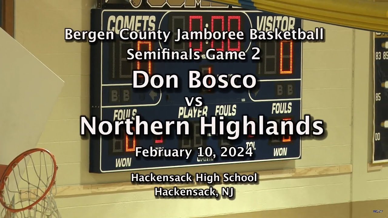 2024 Bergen Jamboree Semifinals Game 2 - Don Bosco vs Northern Highlands