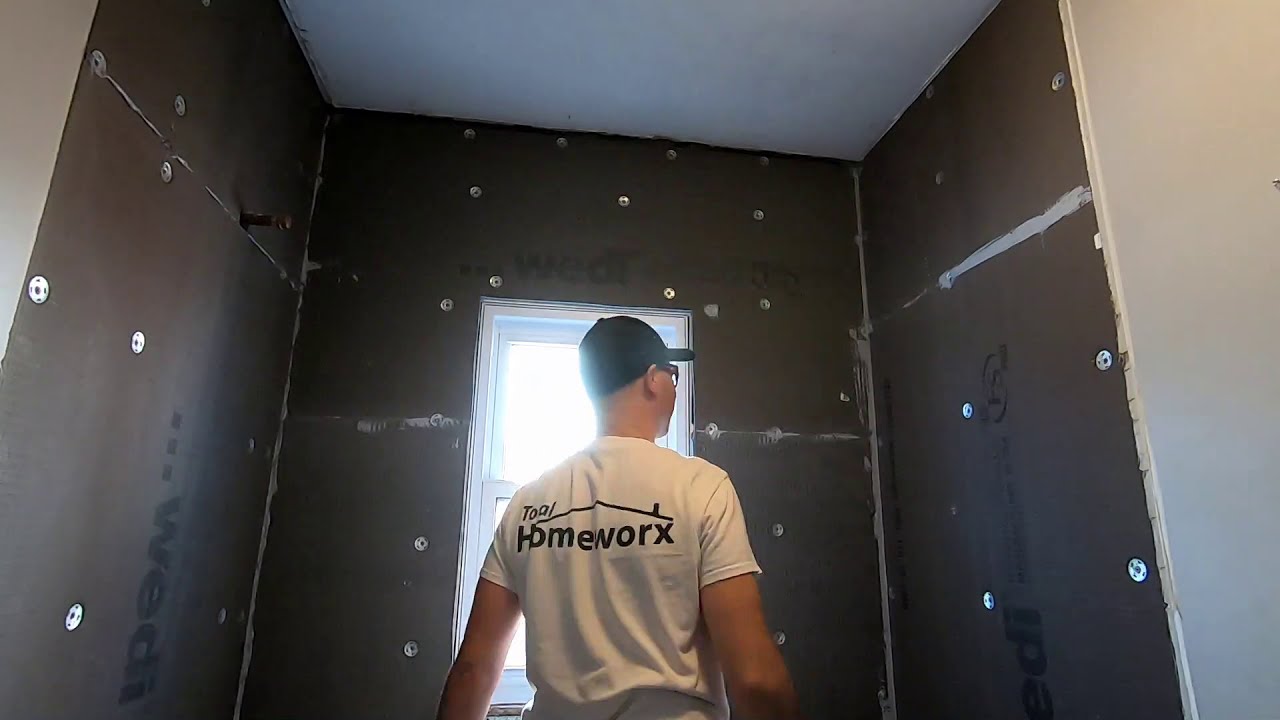 Installing WEDI Tile Backer Tub Surround