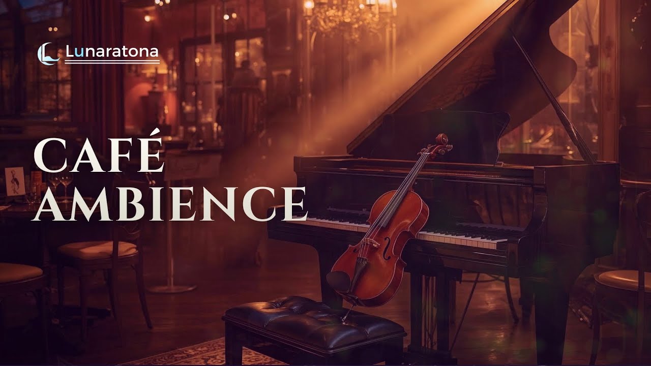 ☕ Café Ambient Music | Warm Background Sounds for Focus & Work