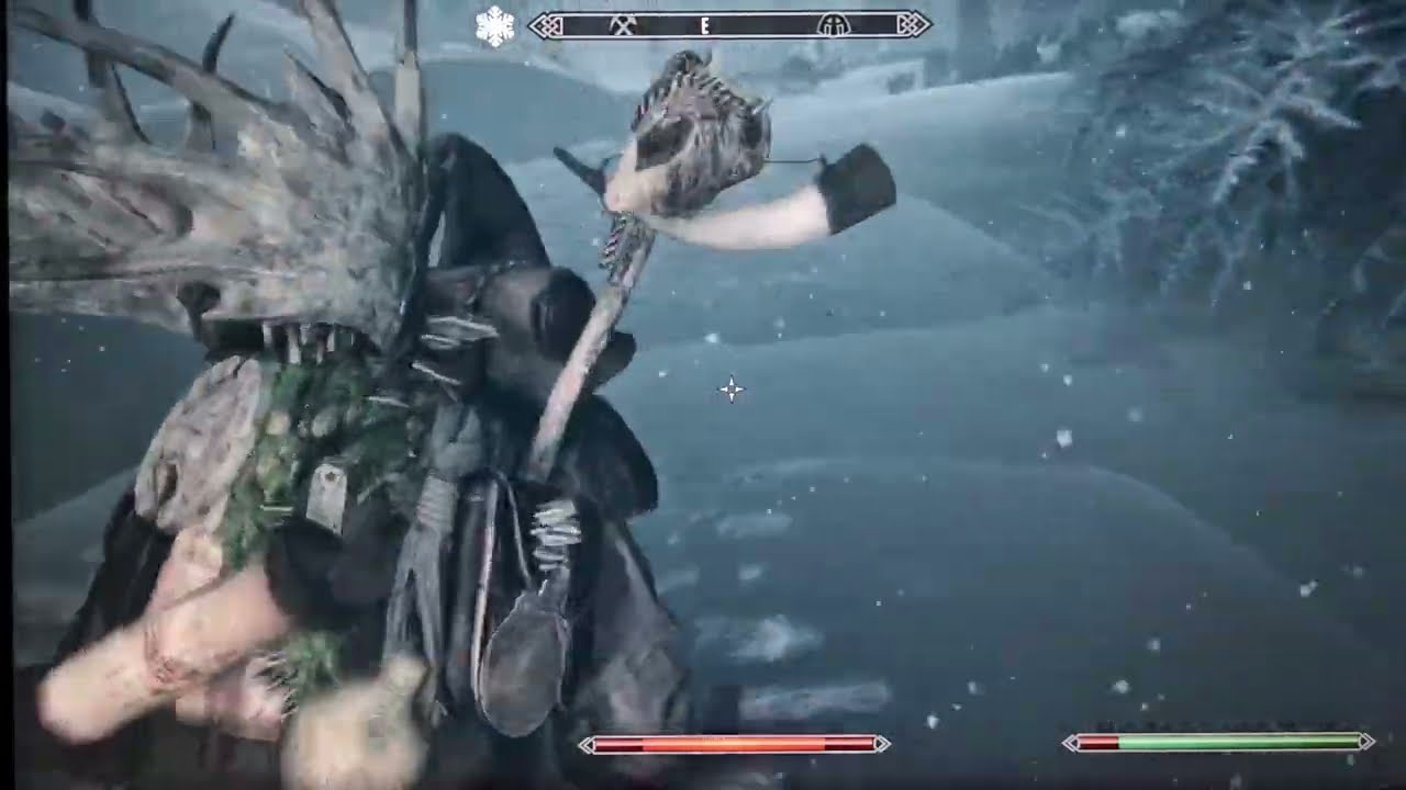 Skyrim Legendary and Survival Mode Playthrough Part 527 - Nyrl the Druid Witch Hunter