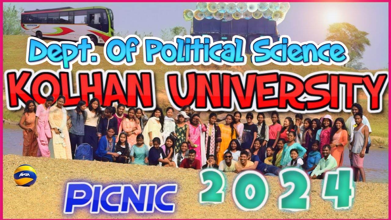 Kolhan University Chaibasa , Department of Political Science Picnic #2024 #youtube #picnic #party