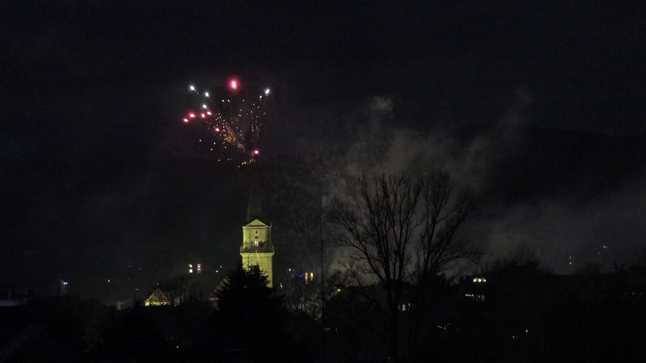 Sylvester-Feuerwerk am 01..01.2018