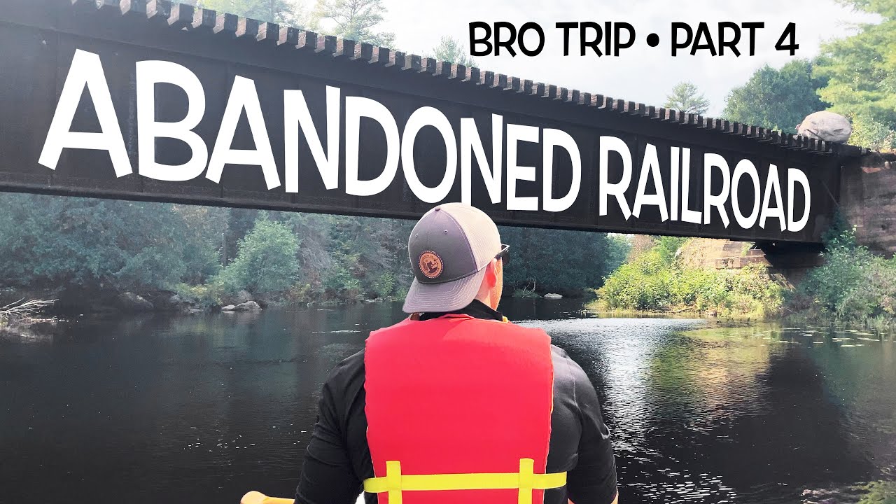 Abandoned Railway Bridge - QUEST for ALGONQUIN'S BARRON CANYON - Part 4 (Achray/Canyon Trail)