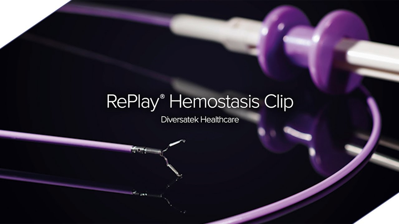RePlay&reg; Hemostasis Clip from Diversatek Healthcare