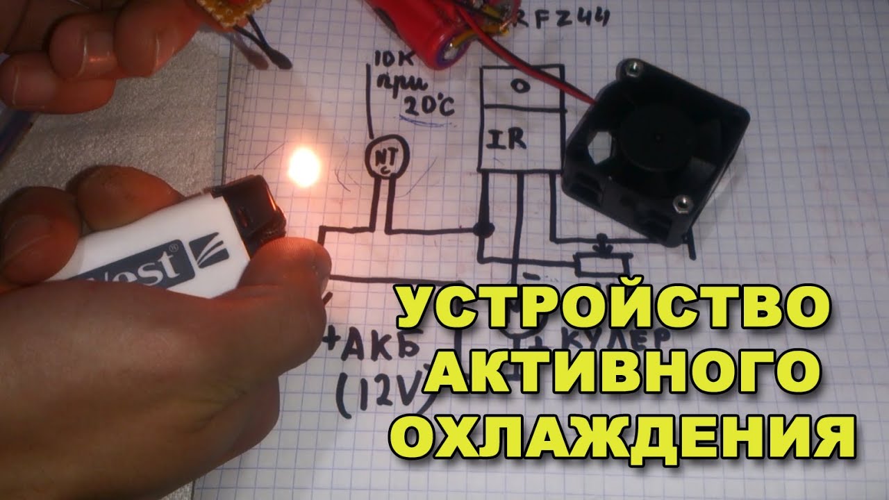 Устройство активного охлаждения