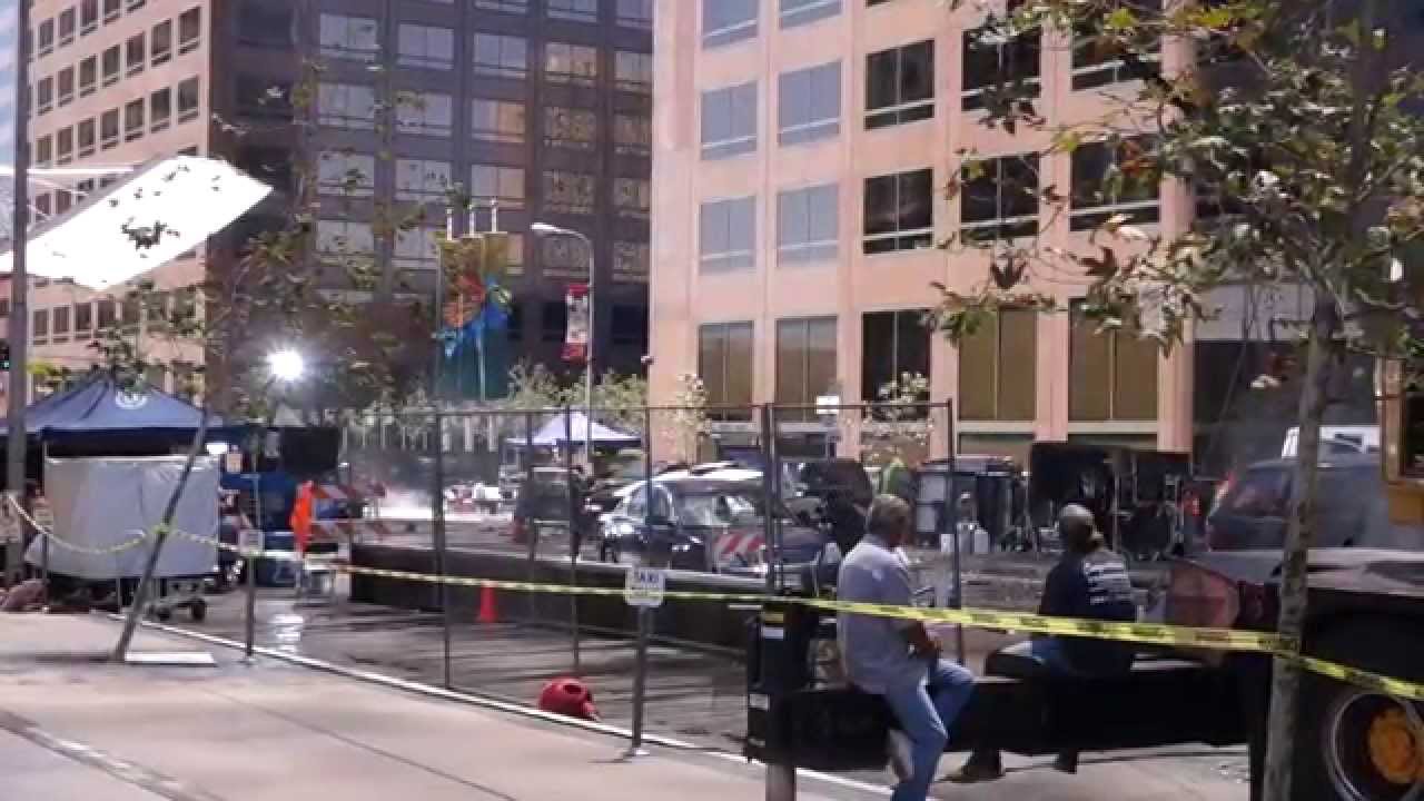 The Blacklist Season 2 Filming Downtown Los Angeles (August 2014)