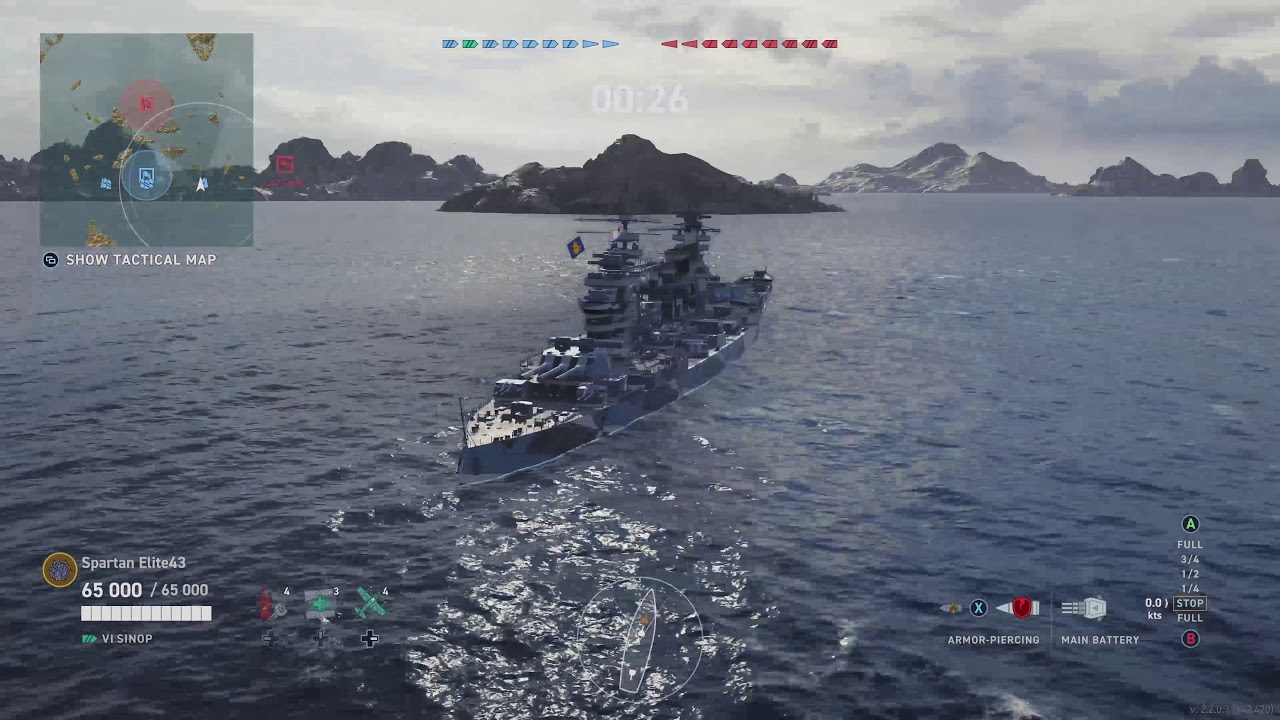 Meet The Sinop! Tier 6 Russian Battleship (World of Warships Legends Xbox One X) 4k