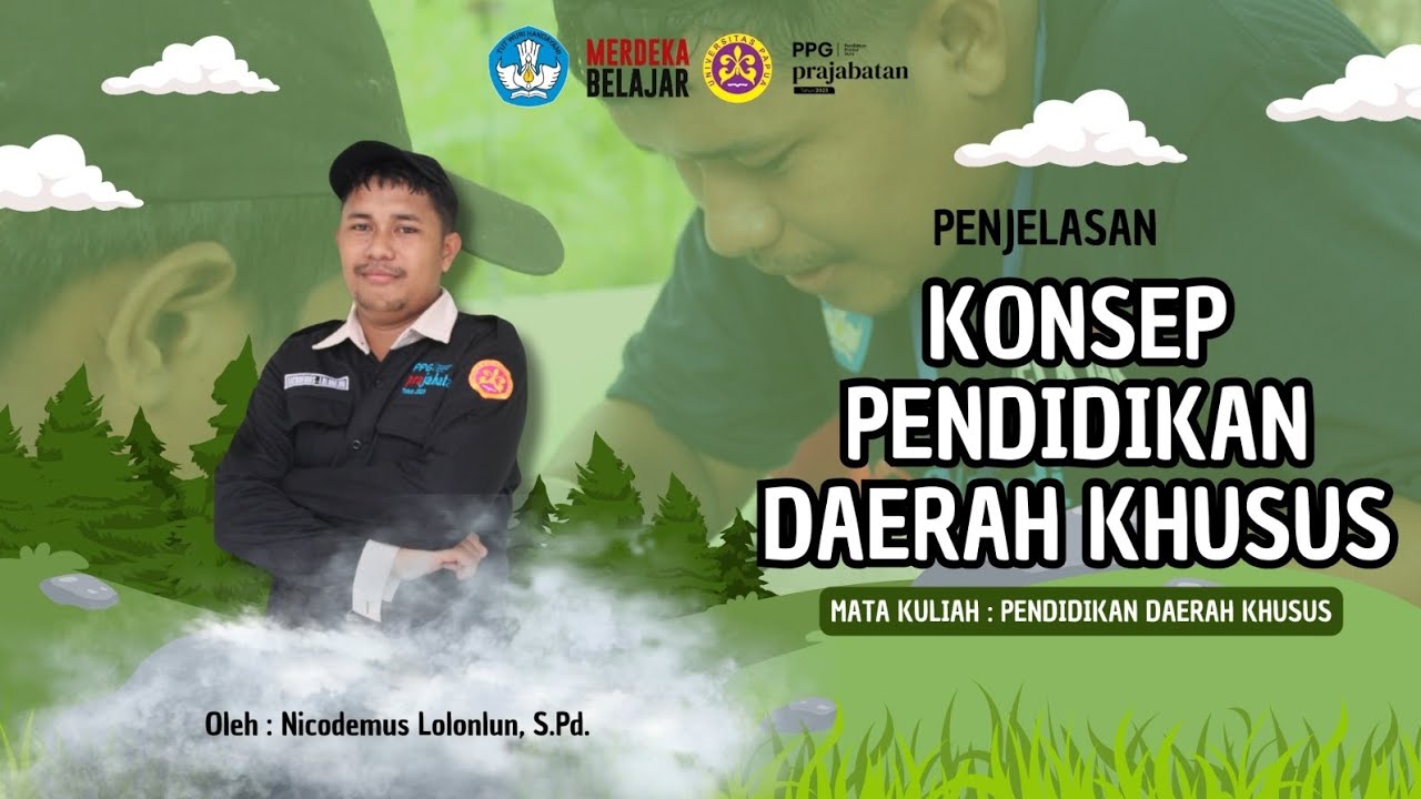 Konsep Pendidikan Daerah Khusus