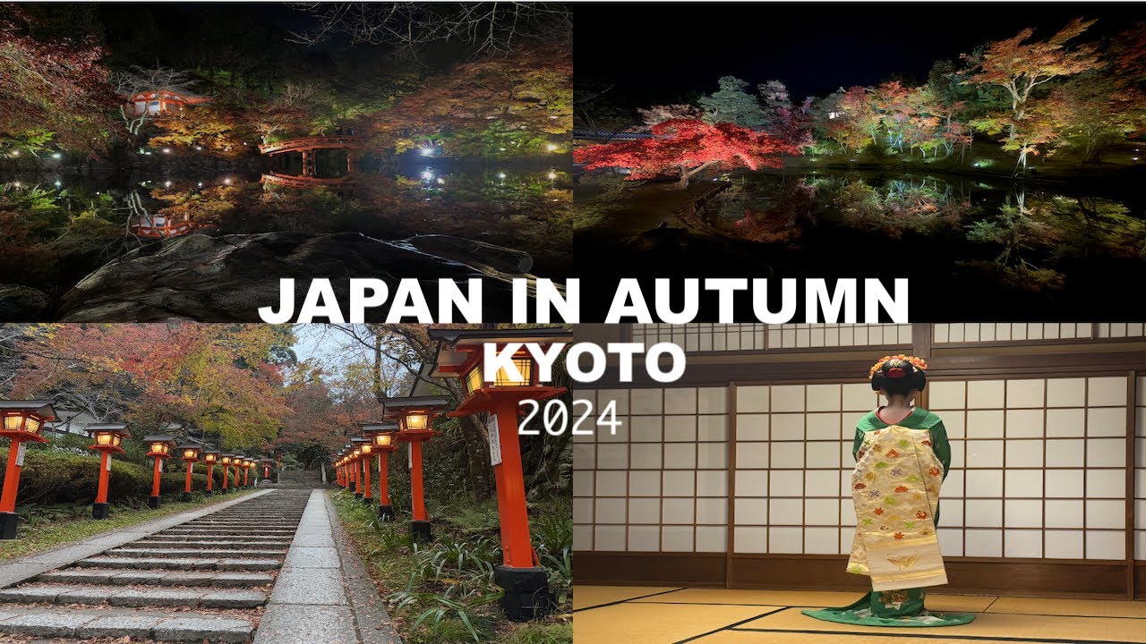 Kyoto, Japan, Autumn 2024 - Temples | Shrines | Garden | Illumination
